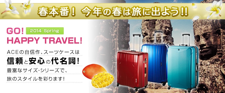 GO!HAPPY TRAVEL!�X�[�c�P�[�X���W