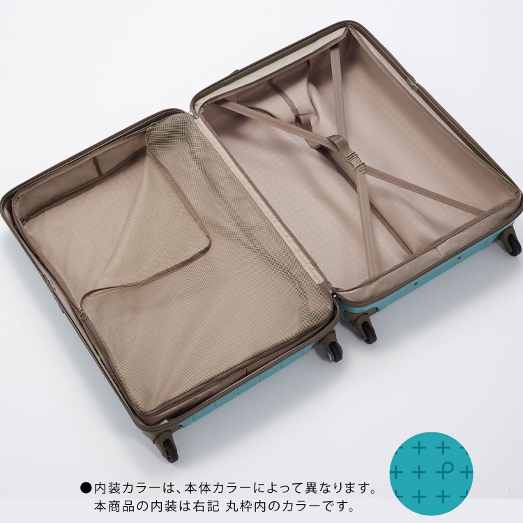 プロテカ 360T スーツケース 360°オープン ジッパータイプ 97リットル 1週間～10泊程度の旅行に   02924