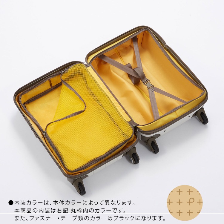 プロテカ 360T メタリック スーツケース 360°オープン ジッパータイプ 36リットル 機内持込み対応サイズ 2～3泊程度の旅行に 02931