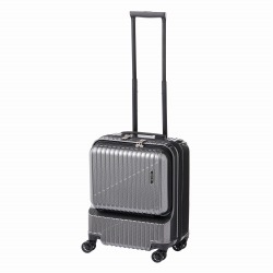 【EC限定】 ACE クレスタ フロントポケット付きスーツケース 34L 2～3泊 機内持ち込み 06315