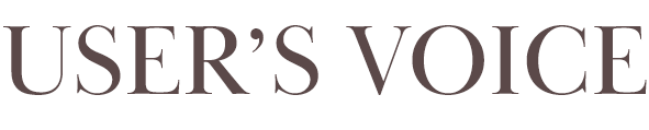 User’s Voice