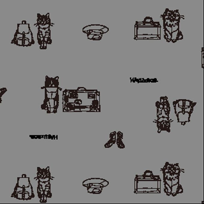 ネコヘッドチャーム