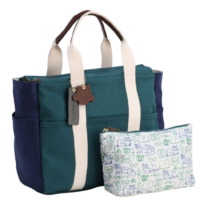 オリジナル柄のポーチ