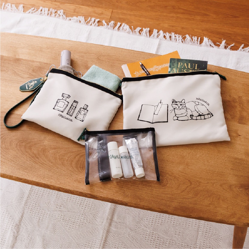 フラットポーチセット