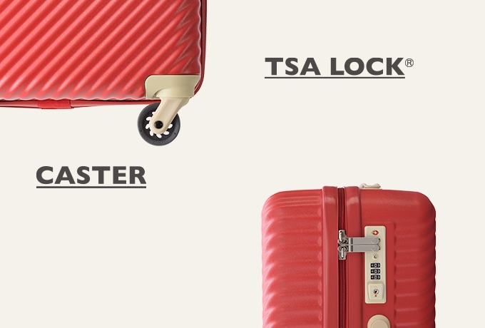 TSA LOCK CASTER