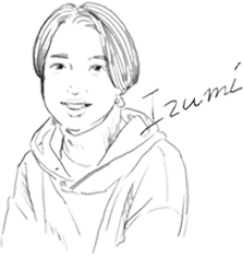 ひとり旅が好き　プレス　IZUMI