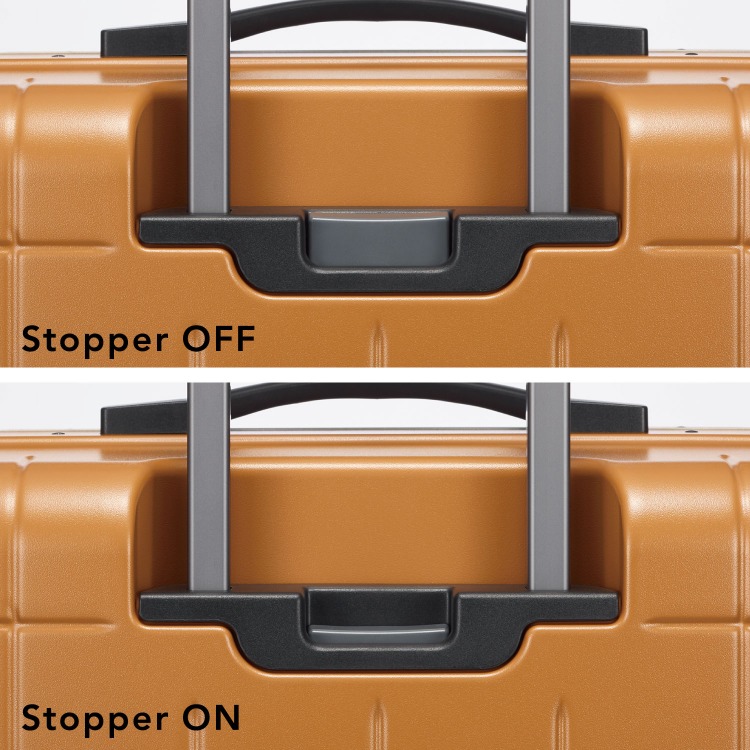 プロテカ チェッカーフレーム スーツケース 機内持ち込み対応 フレームタイプ 35リットル キャスターストッパー搭載 2～3泊の旅行に 00141(03：ブルーグレー):  プロテカ｜エース公式通販