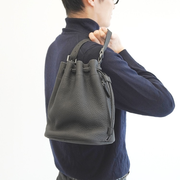 UNTRACK CITY/ECCO 巾着バック Sサイズ  60411