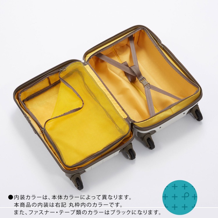 プロテカ 360T メタリック スーツケース 360°オープン ジッパータイプ 36リットル 機内持込み対応サイズ 2～3泊程度の旅行に 02931