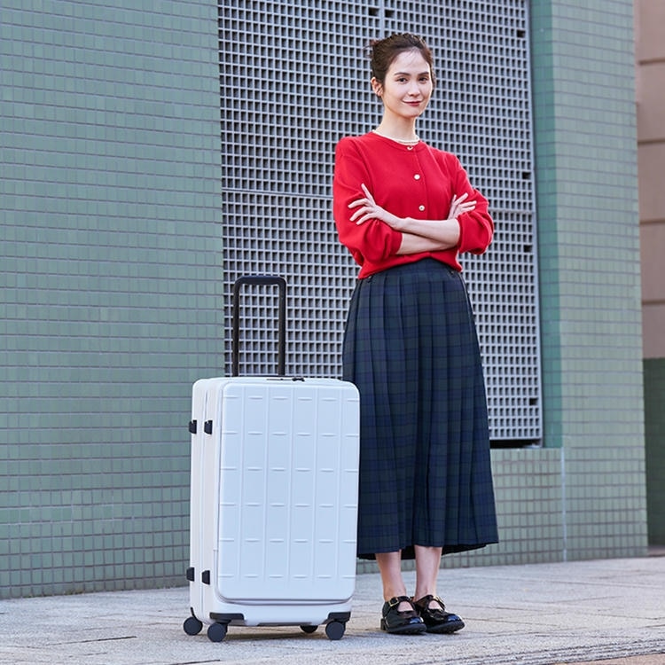 ace.／エース トレリスZ フロントオープン 機内預け入れ 拡張機能 82/95L 09073