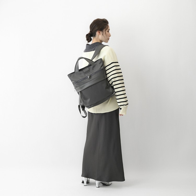 W&.Day/Night サクテ 2WAYリュック A4サイズ 13.3インチPC収納 19021