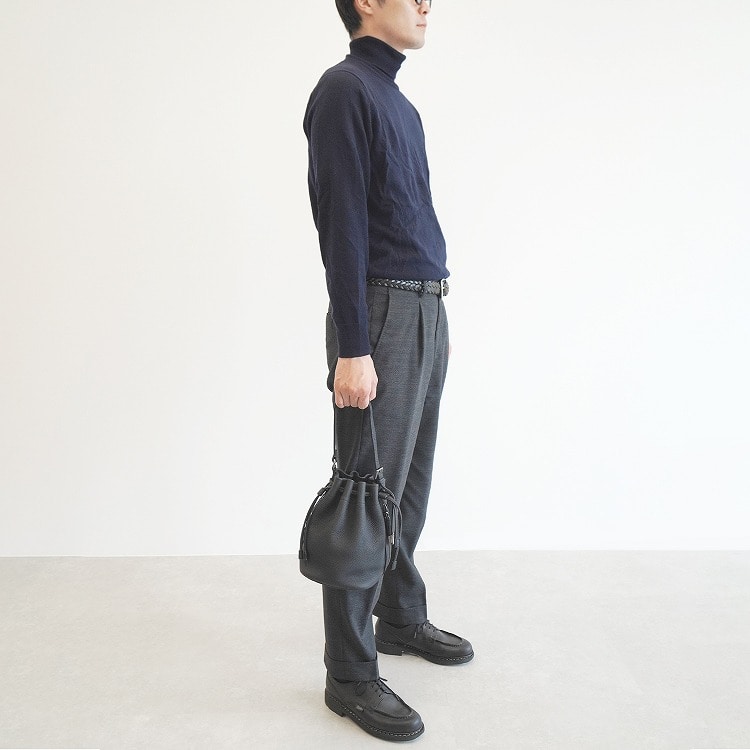 UNTRACK CITY/ECCO 巾着バック Sサイズ  60411