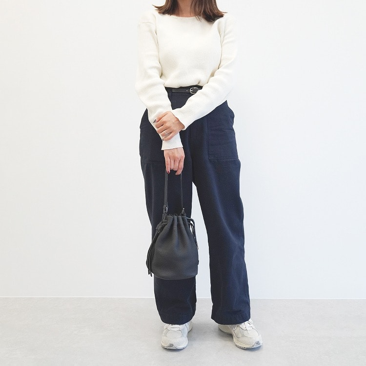 UNTRACK CITY/ECCO 巾着バック Sサイズ  60411