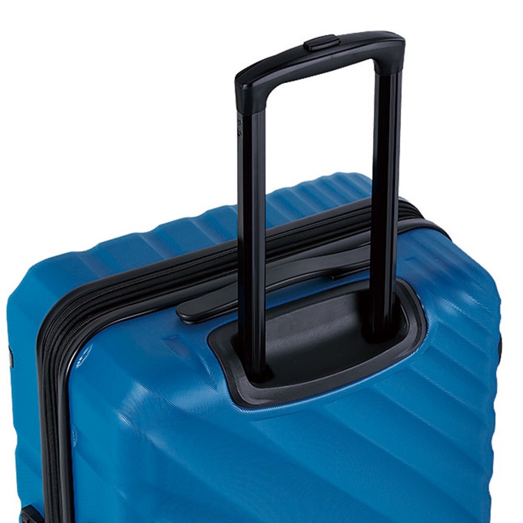 ACE DESIGNED BY ACE IN JAPAN オーバル スーツケース ジッパータイプ 機内持ち込み対応サイズ 拡張機能付き 36→拡張時43リットル 2～3泊の旅行に 06421