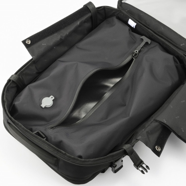 〇Of56 未使用 真空圧縮 バックパック トラベルバッグ ディープグレー 〇Of56 未使用 真空圧縮 バックパック トラベルバッグ ディープ