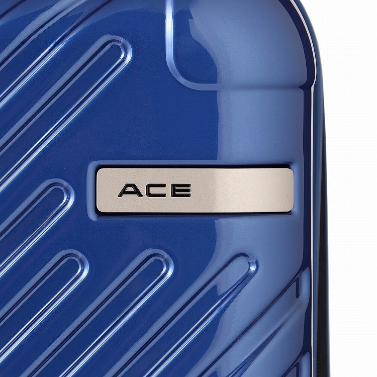 スーツケース ACE ラディアル　Lサイズ ダブルキャスター ファスナー TSロック搭載 おしゃれ 出張 82Ｌ 06973