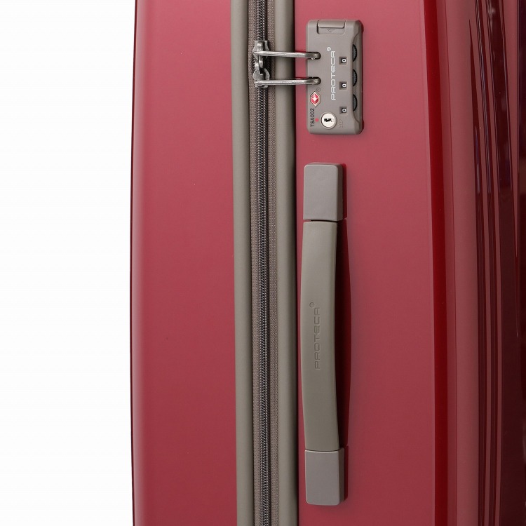 Proteca／プロテカ フラクティⅤ　スーツケース　ジッパータイプ　64リットル　3～5泊程度の旅行に　鏡面加工　08903