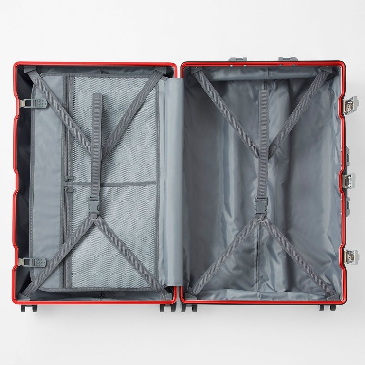 ace.／エース アルゴナムF スーツケース アルミニウム素材 フレームタイプ 73リットル レッド 06745