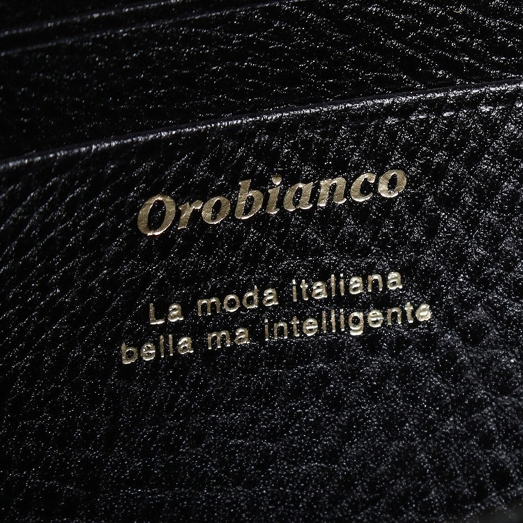 Orobianco/オロビアンコ ソリッドシリーズ ラウンドファスナー 札入れ 91953