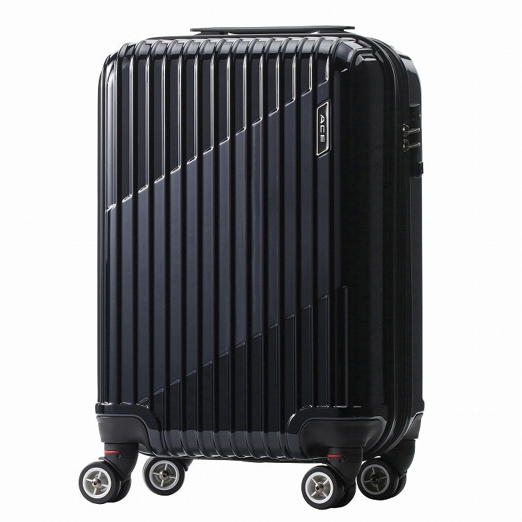 ACE クレスタ スーツケース エキスパンド機能 2～3泊 機内持ち込み 06316(01；ブラック): エース｜エース公式通販