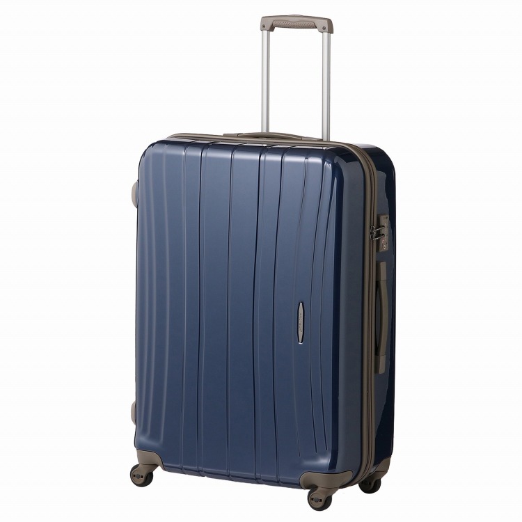 Proteca／プロテカ フラクティⅤ　スーツケース　ジッパータイプ　89リットル　１週間～10日程度の旅行に　鏡面加工　08905
