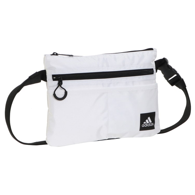 Adidas アディダス ショルダーバッグ サコッシュ 斜め掛け 普段使い 06 ホワイト ブラック アディダス エース公式通販