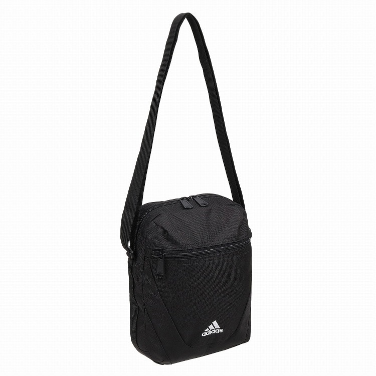 ≪adidas／アディダス≫ タテ型ショルダーバッグ 63602(01：ブラック