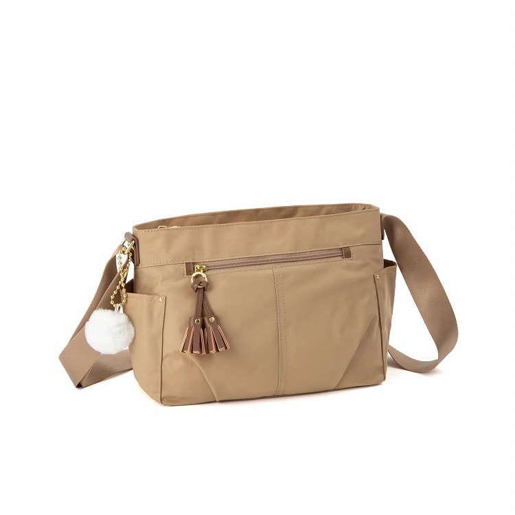 Kanana project／カナナプロジェクト タッセル ショルダーバッグ 横 68872