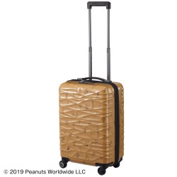 プロテカ ココナ ピーナッツエディション スーツケース ジッパータイプ 36リットル 01952 国際線・国内線100席以上の機内持ち込み対応サイズ 2～3泊程度の旅行に