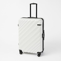 ACE DESIGNED BY ACE IN JAPAN オーバル スーツケース ジッパータイプ 拡張機能付き 90→拡張時111リットル 10泊以上の旅行に 06423