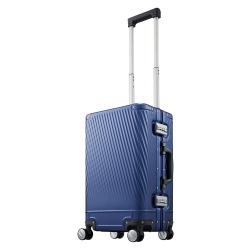 ace.／エース アルゴナムF スーツケース アルミニウム素材 フレームタイプ 32リットル 機内持ち込み対応 ブルー 06742