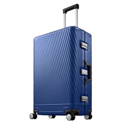 ace.／エース アルゴナムF スーツケース アルミニウム素材 フレームタイプ 73リットル ブルー 06745