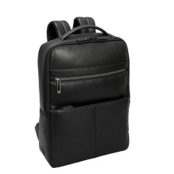 ≪ace.／エース≫ ペルライト2　バックパック　レザー　A4ファイル収納　薄マチの軽量レザービジネスリュック　38133