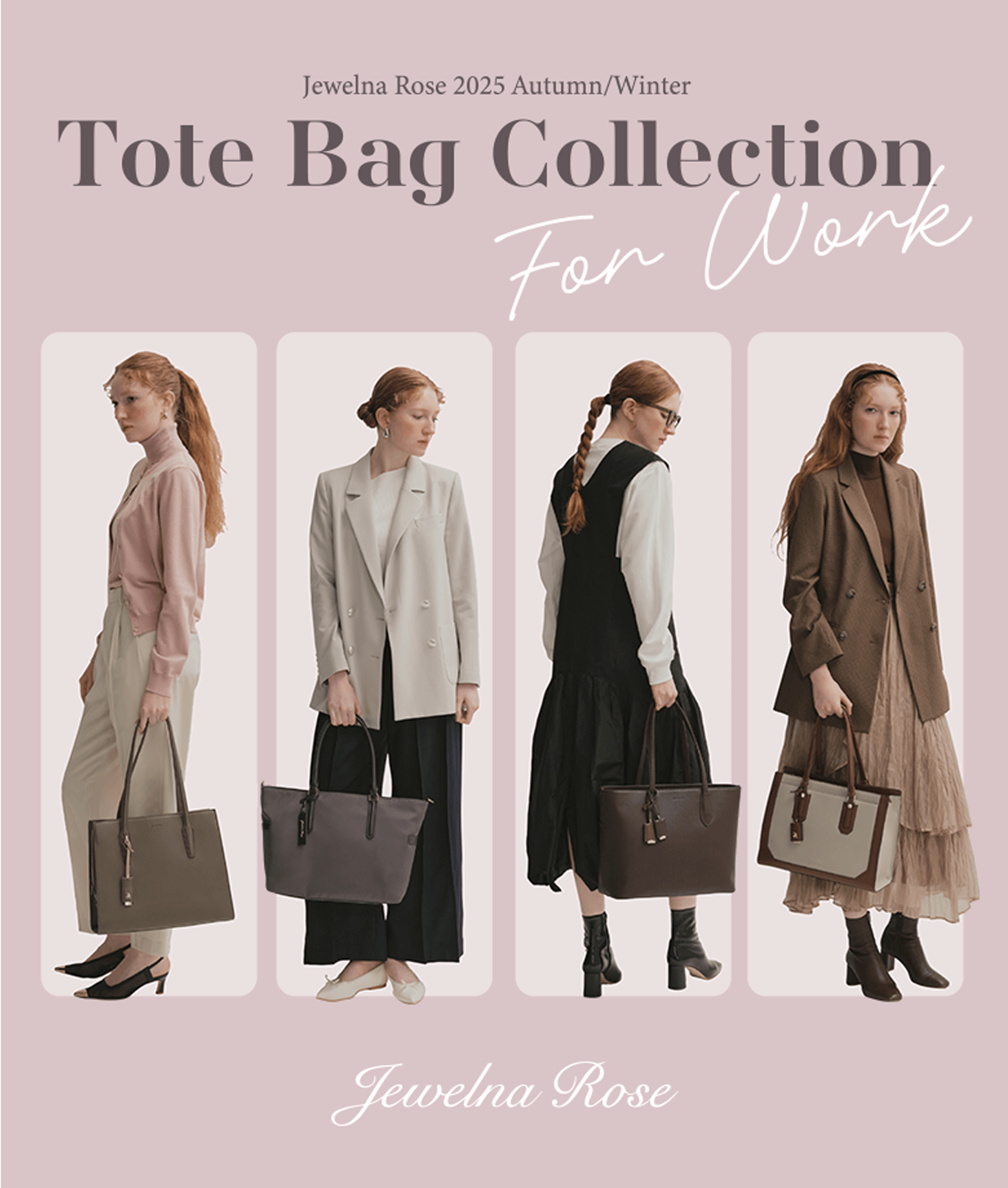 2025 Autumn/Winter Jewelna Rose お仕事トート特集