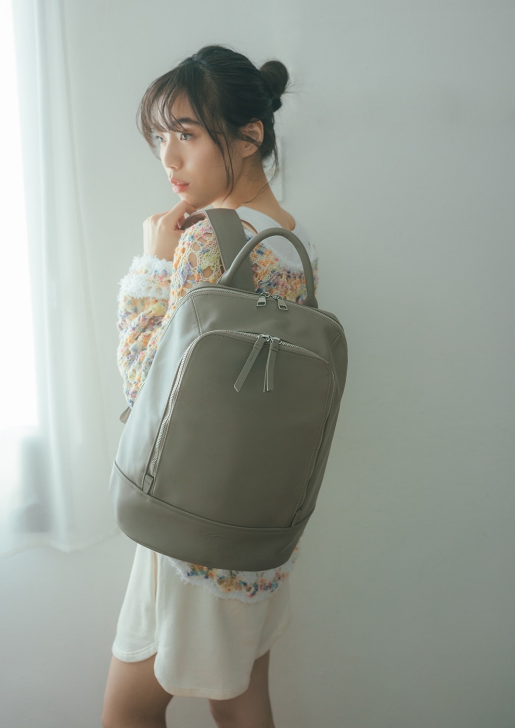 Pilcouette レザーリュック モデル3