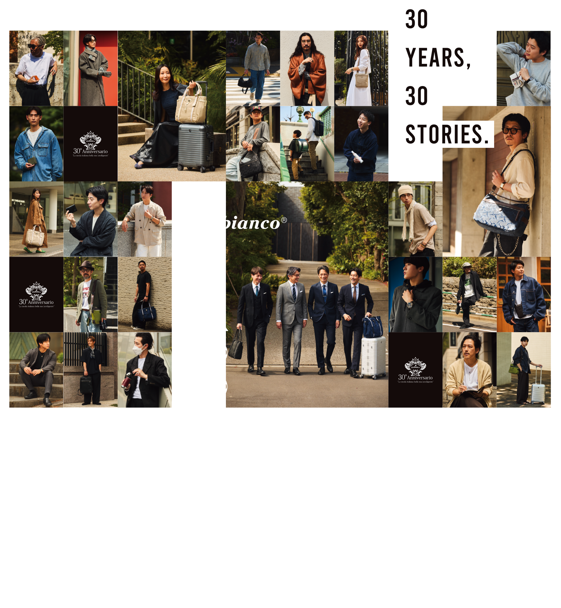 Orobianco 30th Collage
