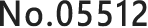 No.05512