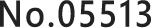 No.05513